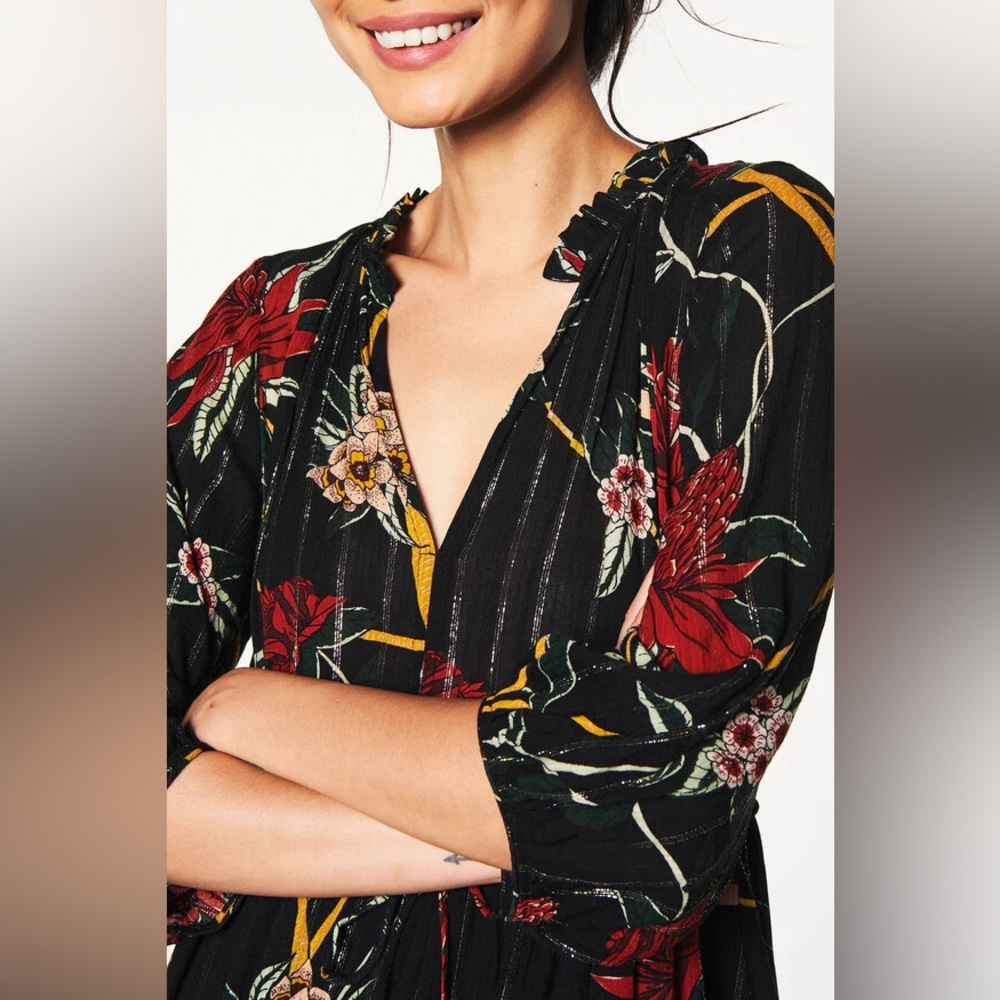 **BA&SH PATTY FLORAL DRESS** - Picture 4 of 11
